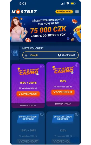 Mostbet bónuszok
